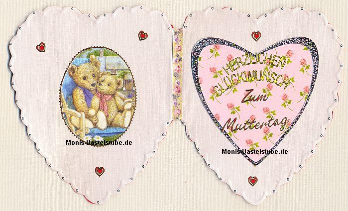 Herzkarte - Muttertag