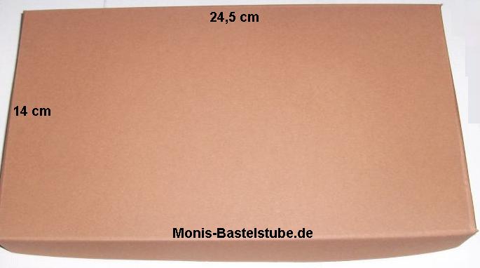 Geschenkbox - lang (braun)