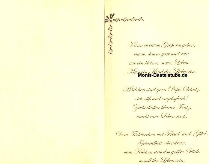 Innenansicht mit Gedicht.