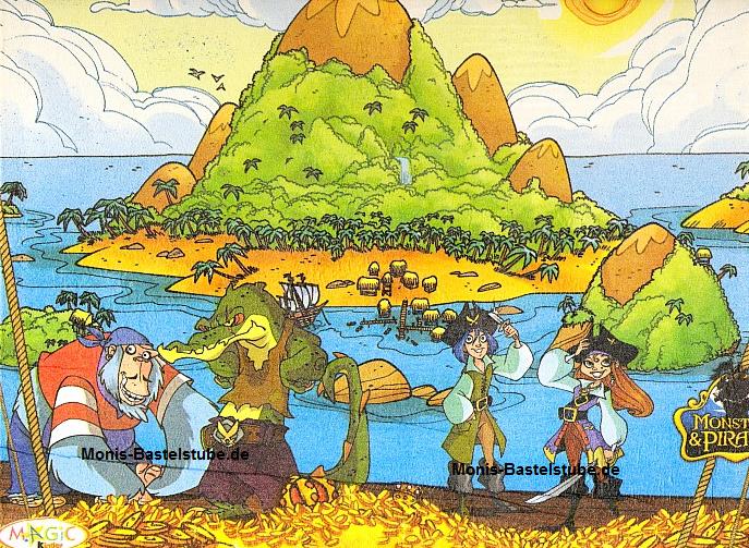 Wandbild - Monsters&amp;amp;Pirates