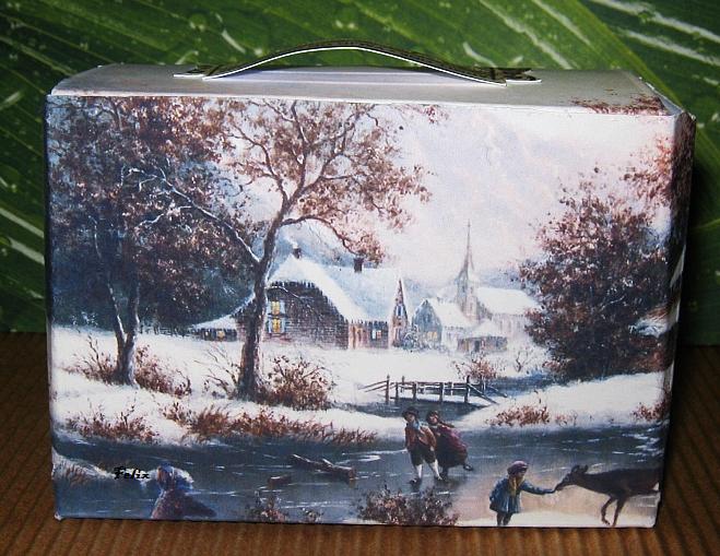 Handtasche winterliches Dorf Rückseite.jpg