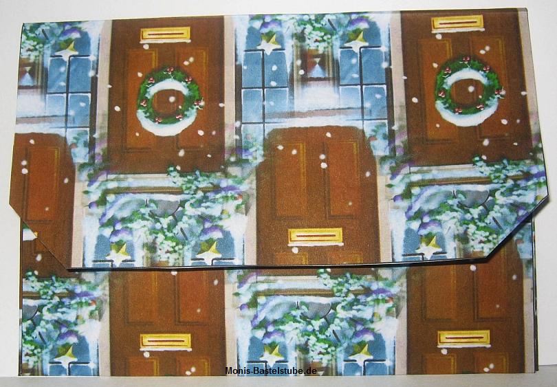 Weihnachtlich geschmückte Tür - Briefumschlag - Rückseite.jpg