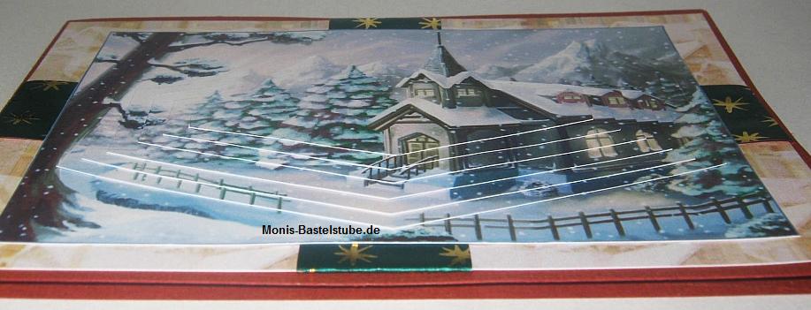 Grußkarte - Pyramide - verschneite Kirche - Detailbild.jpg