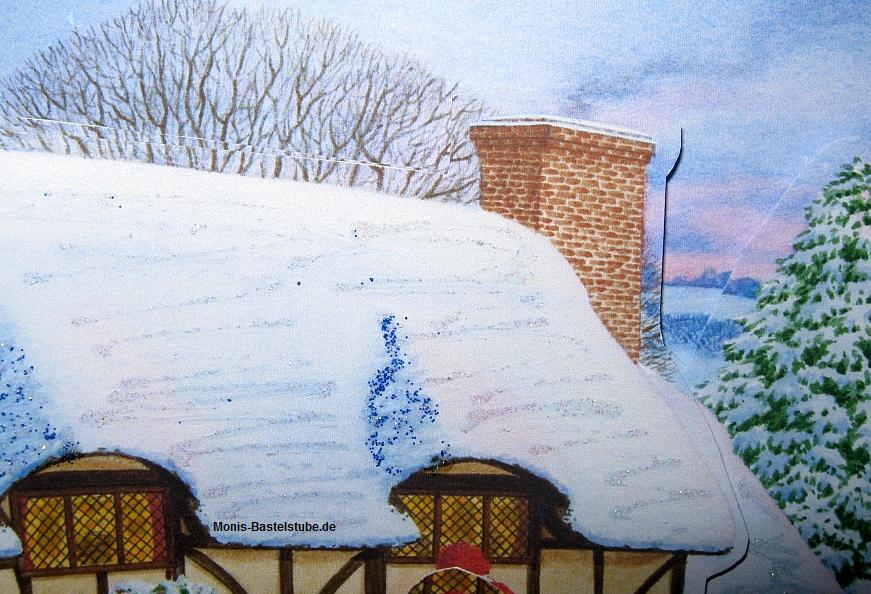 Doppel-Squeezee-Karte-Schneemann-am-Cottage-Detailbild-1.jpg