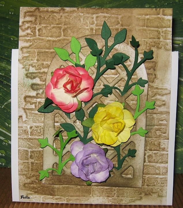 Aufstellkarte Blumenwand. Hougie. Tonic. Tim Holtz.jpg