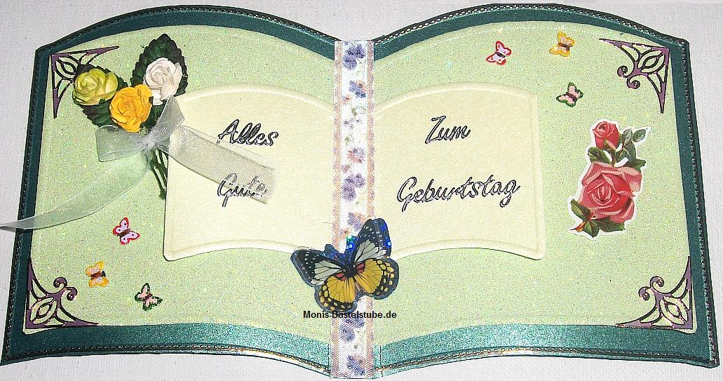 Grußkarte - Alles Gute zum Geburtstag - mit Bookatrix