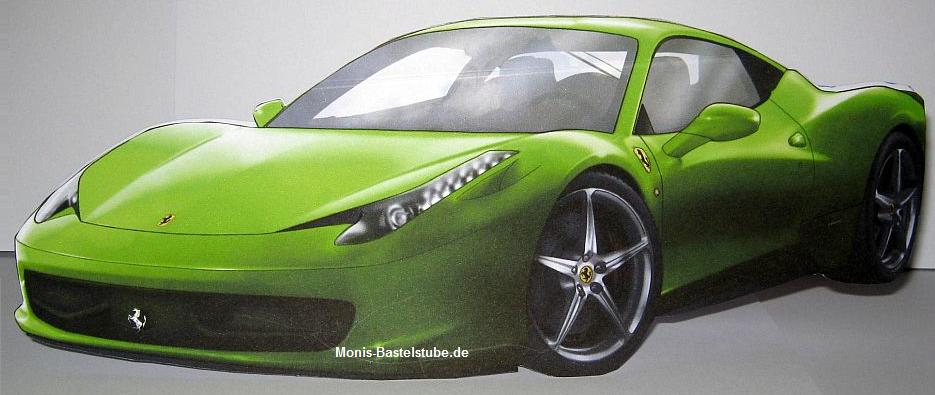 Grußkarte - Auto grün - Debbi Moore Cards for Men 2..jpg
