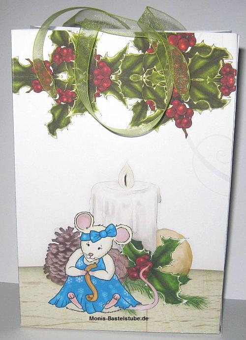 Kleine-Geschenktasche-Maus-mit-Kerze-Debbi Moore - Crackerbox Mice Christmas.jpg