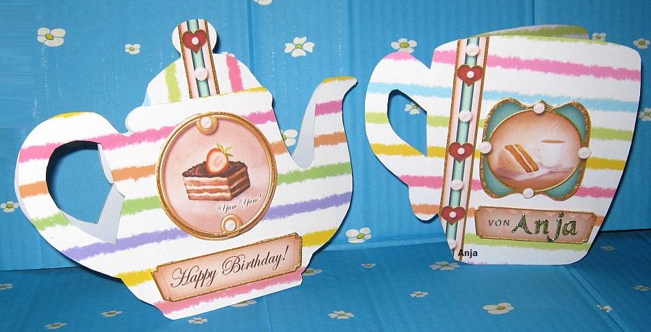 Kanne und Tasse. Debbi Moore Tea-Cakes. Shaggy Dog Tails.jpg