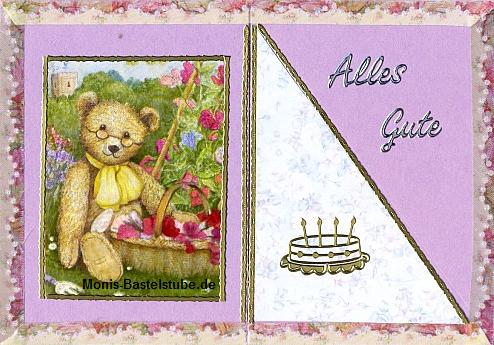 Schiebekarte - Alles Gute - geschlossen