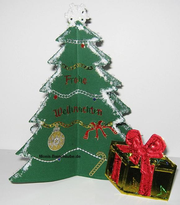 Tannenbaum mit Geschenk - gestaltet mit Greetings Board