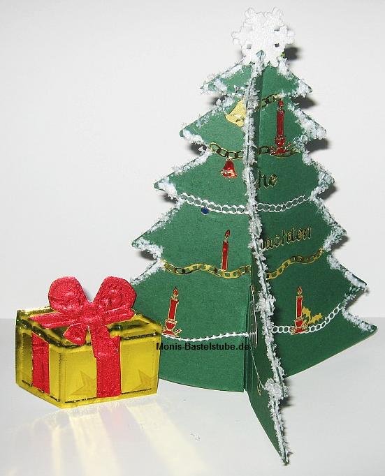 Tannenbaum mit Geschenk - gestaltet mit Greetings Board